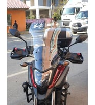 MOTOCAM Honda NC 700 750 X Ön Cam 2016-2020 Model 59cm Şeffaf Renkli 4mm UZUN