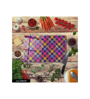 Baskılı Cam Kesme  ve Sunum Tahtası temperli Cam  20x30cm