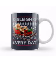 Sleigh Everyday RuPaul Christmas Knit Kupa Bardak Porselen