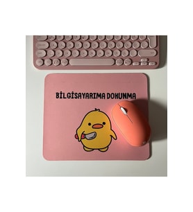Sevimli Hediye Civciv Mouse Pad, 21x17 cm, Kaymaz Taban, Ev, Ofis ve Oyun için Rahat Mousepad