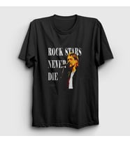 Presmono Unisex Siyah Never Nirvana Kurt Cobain T-Shirt 35753tt