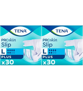 Tena Proskin Slip Plus Bel Bantlı Yetişkin Bezi L - Büyük - Large 60 Adet