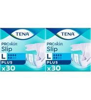 Tena Proskin Slip Plus Bel Bantlı Yetişkin Bezi L - Büyük - Large 60 Adet