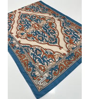 QASHKA Soft Pamuklu Şal Etro Desen LBD0713