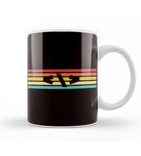 Retro Computer Science Coding Programmer Developer Nerd Geek Kupa Bardak Porselen