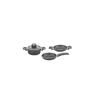 Rubenis Rc 405G Quality 4 Parça Granit Tencere Tava Sahan Seti Granitic Serisi (Granite)