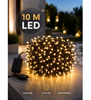 Dekoratif Aydınlatma Ampüllü 10 Metre Gün Işığı Şerit Led