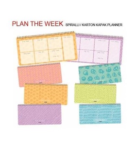 Gıpta Plan The week Sp. Karton Kpk Def. 13x37 54Yp