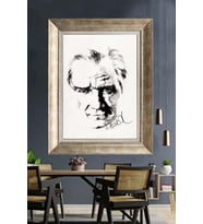 Gümüş Çerçeveli Atatürk Tablo za61