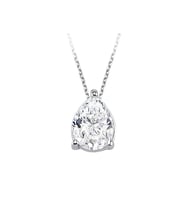 Beyaz Topaz Taşlı Gemma Kolye 0723P0059