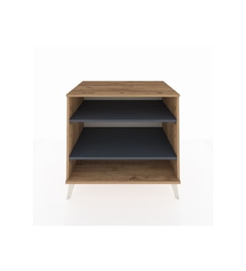 Kronos Şifonyer 2 Raflı 88x59x80 Çam-Antrasit