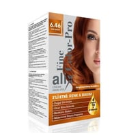 Alix Kit Saç Boyası Color Pro 6.46 Kor Bakır