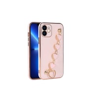 Apple iPhone 11 Uyumlu Kılıf Zore Kalbim Kapak (Pembe)