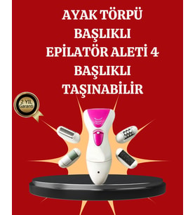 Çok Amaçlı Kadın Bakım Seti Epilasyon Ve Törpü