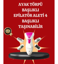 Çok Amaçlı Kadın Bakım Seti Epilasyon Ve Törpü