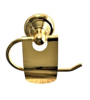 Lider dicle Gold Banyo Aksesuarı,Sarı Altın Renk Kapaklı Tuvalet Kağıtlığı