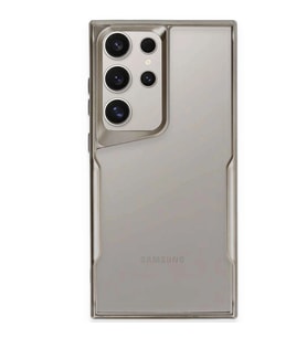 Samsung Galaxy S24 Ultra Kılıf Boyi Silikon Kapak - Titan Gri