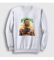 Presmono Unisex Beyaz Tattoo Ufc Conor McGregor Sweatshirt 312920tt