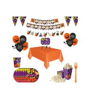 Halloween Cadılar Bayramı Parti Seti 8 Kişilik