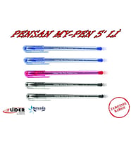 PENSAN My-Pen Tükenmez Kalem 2 Siyah 2 Mavi 1 Kırmızı 1mm Uçlu