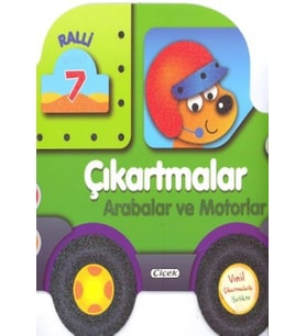 Çıkartmalarla Taşıtları Tasarla - Arabalar ve Motorlar (563-02)
