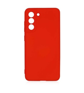 Coverzone Samsung Galaxy S21 FE ?le Uyumlu K?l?f Z-Mara Lansman Vieri Tam Koruma Arka Kapak Kamera Koruma �?k?nt?l? P�r�zs�z Y�zey Koyu Pembe