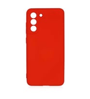 Coverzone Samsung Galaxy S21 FE ?le Uyumlu K?l?f Z-Mara Lansman Vieri Tam Koruma Arka Kapak Kamera Koruma �?k?nt?l? P�r�zs�z Y�zey Koyu Pembe