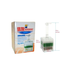 Xinyou XY-2011 Sünger Balık Üretim Filtresi Pipo Filtre