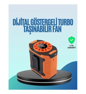 Mey İthalat® Taşınabilir Çok Fonksiyonlu Soğutma Fanı