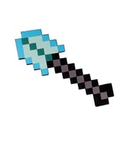 Minecraft Elmas Kürek Shovel 41 CM (Mavi)