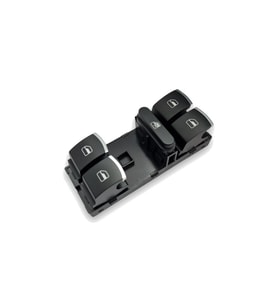 Seat İbiza 2009-2017 Sol Ön Cam Düğmesi Dörtlü Krom 5K4959857A