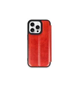 Iphone 15 Kılıf Flip Cover - Kırmızı