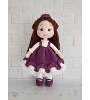 Mürdüm Merve Bebek Amigurumi Organik Oyuncak