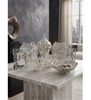 SALON SETİ 9 PCS GÜMÜŞ