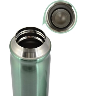 Lexroo TRENDİX ÇELİK İÇLİ MATARA 500ml PASTEL YESİL