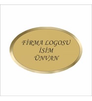 Yaka Kartı 10 Adet (Gold)