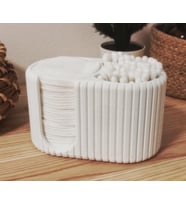 3D Baskı Pamuk ve Kulak Çubuğu Organizer – Banyo Düzenleyici