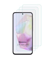 Microsonic Samsung Galaxy A35 Screen Protector Nano Glass Cam Ekran Koruyucu (3`lü Paket) (Renksiz)