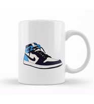 Air Jordan 1 High Obsidian Kupa Bardak Porselen
