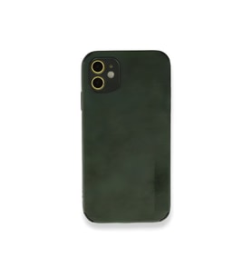 IPHONE 11 UYUMLU LOOP DERİ SİLİKON TKILIF (Yeşil)