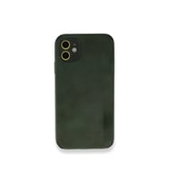 IPHONE 11 UYUMLU LOOP DERİ SİLİKON TKILIF (Yeşil)