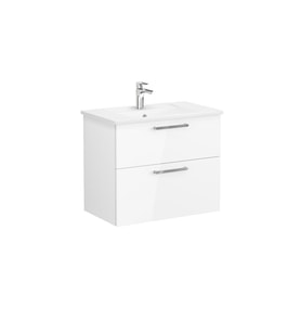 VitrA Root İki Çekmeceli Lavabo Dolabı 80 Cm Parlak Beyaz 66306