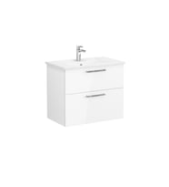 VitrA Root İki Çekmeceli Lavabo Dolabı 80 Cm Parlak Beyaz 66306