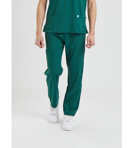 BASIC- Erkek Likralı Yeşil Üniforma Pantolon (Çok Renkli)