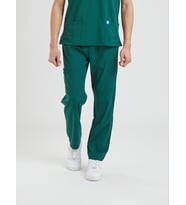 BASIC- Erkek Likralı Yeşil Üniforma Pantolon (Çok Renkli)
