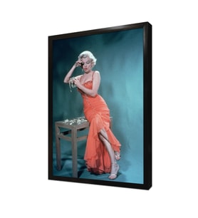 Marilyn Monroev Çerçeveli Mdf Tablo