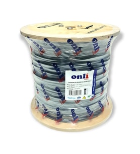 Onli 2+1 0.50mm 500Metre Dış Ortam CCTV Kamera Kablosu Siyah