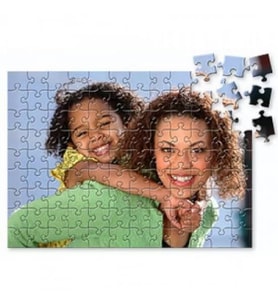 Kişiye Özel Puzzle A4 Ebatında Yapboz Sevgililer-Arkadaş-