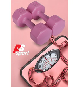 PSSPOR 2 Adet 3KG Pembe Renk Dambıl Seti ( 2 Adet 3KG Gönderim Yapılmaktadır)