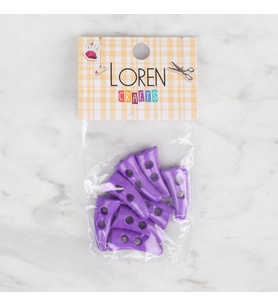 Crafts 8 Li Mor Çoban Düğme - 130
